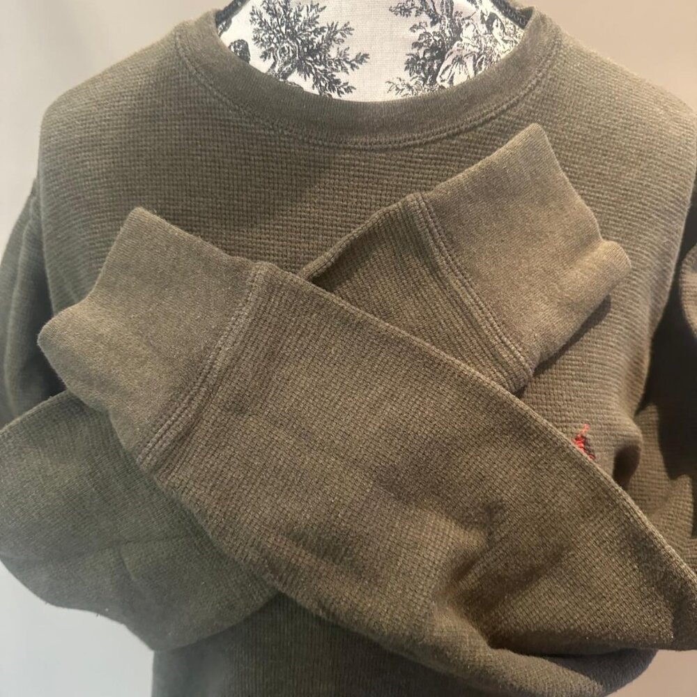 RALPH LAUREN PL WAFFLE KNIT HENLEY - Picture 4 of 7